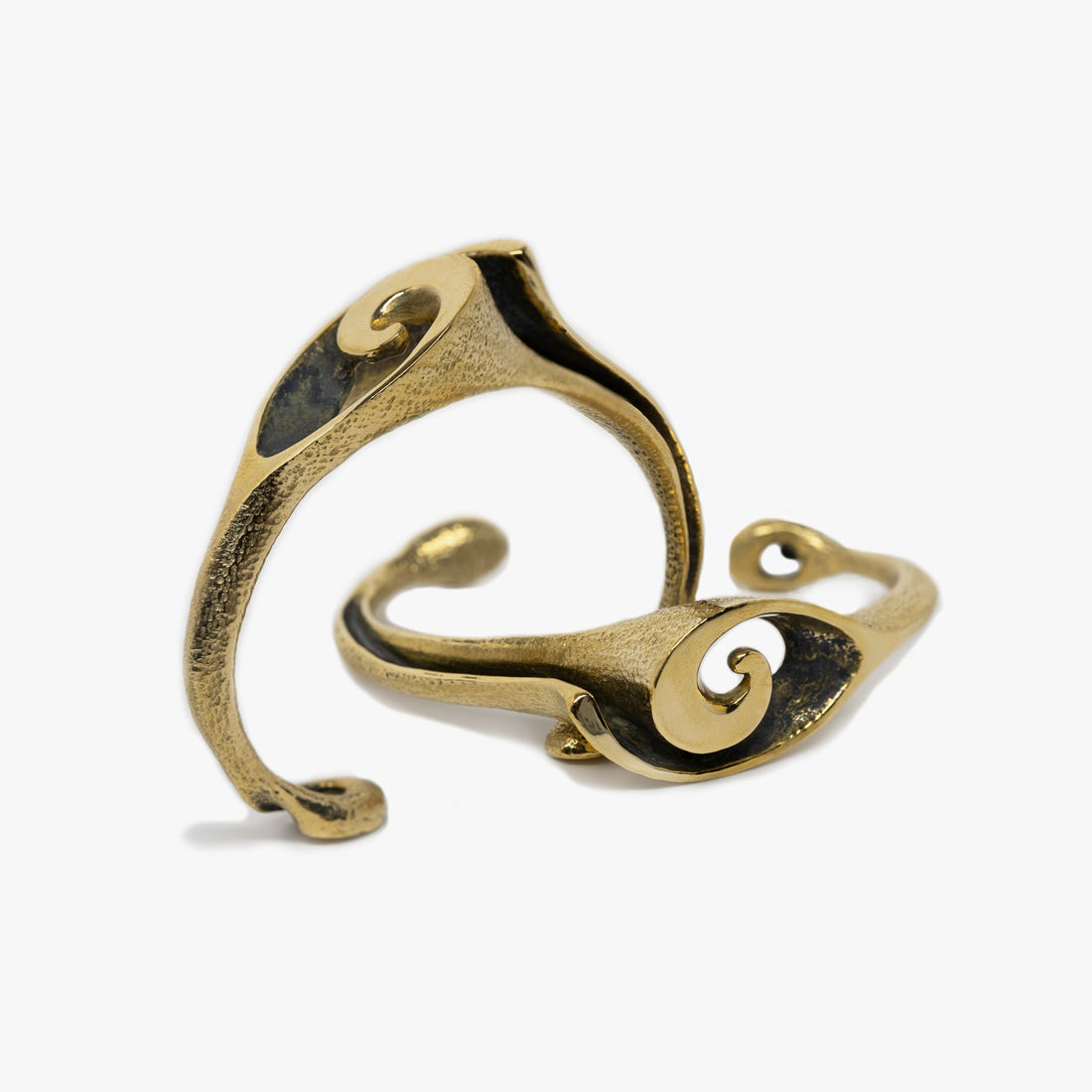 Slide Cuff Bracelet - Yellow Bronze