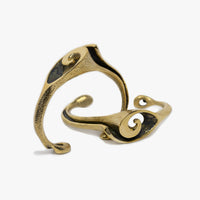 Slide Cuff Bracelet - Yellow Bronze