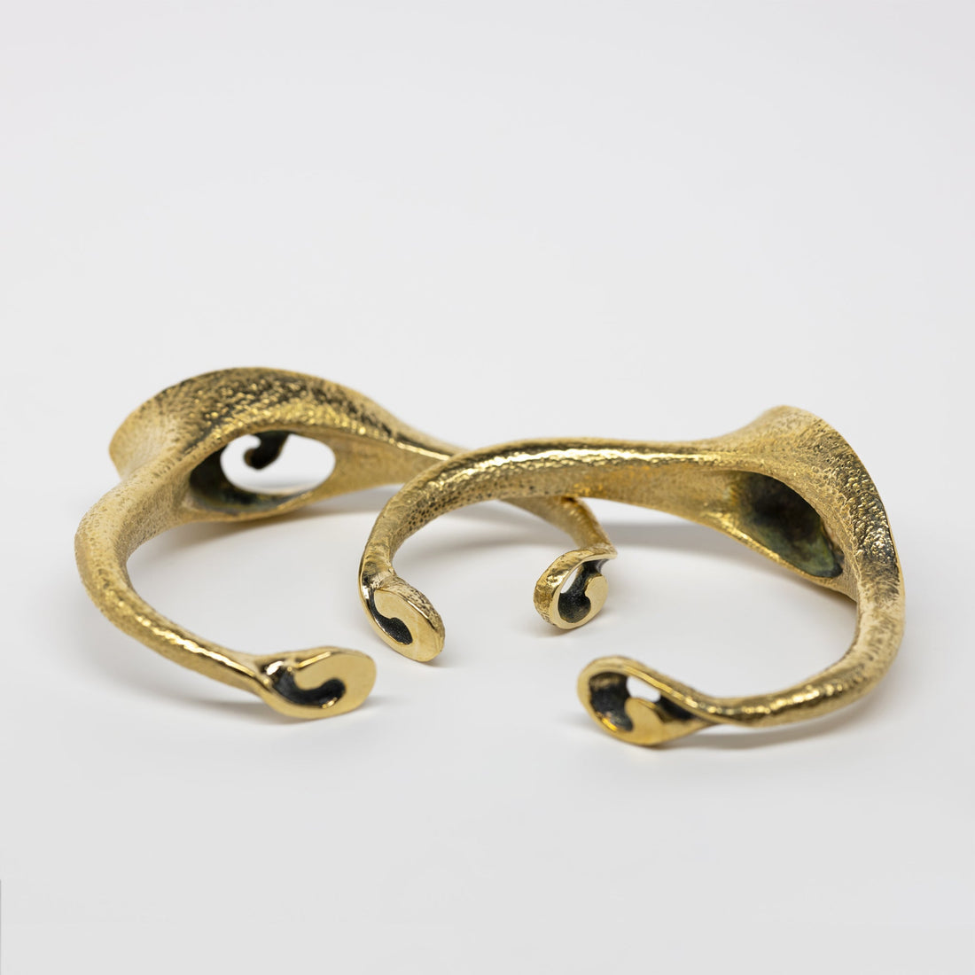 Slide Cuff Bracelet - Yellow Bronze