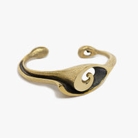 Slide Cuff Bracelet - Yellow Bronze