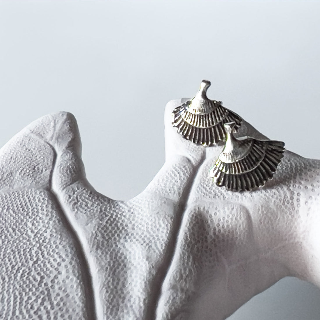 Whirl Earrings - Silver