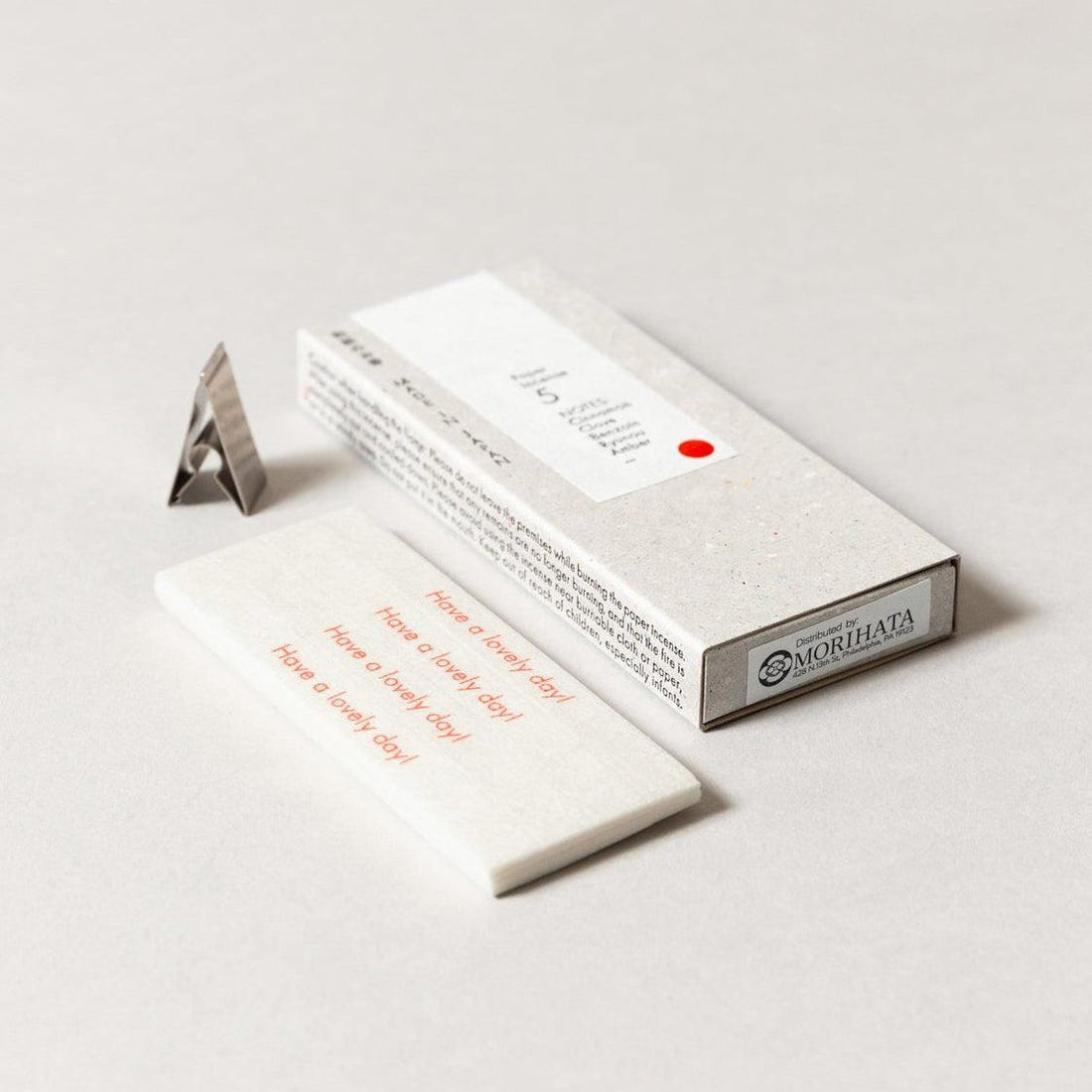 Washi Paper Incense Strips