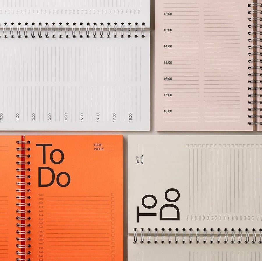 Things To Do Planner: Washed Pink