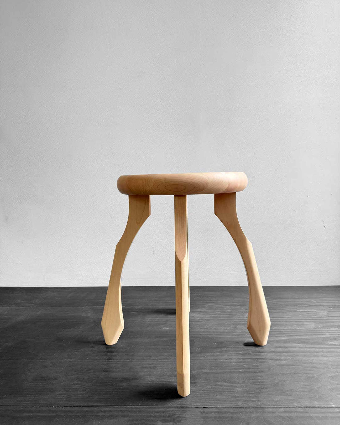 Sparrow Side Table — Sculptural Hardwood in End Grain or Long Grain