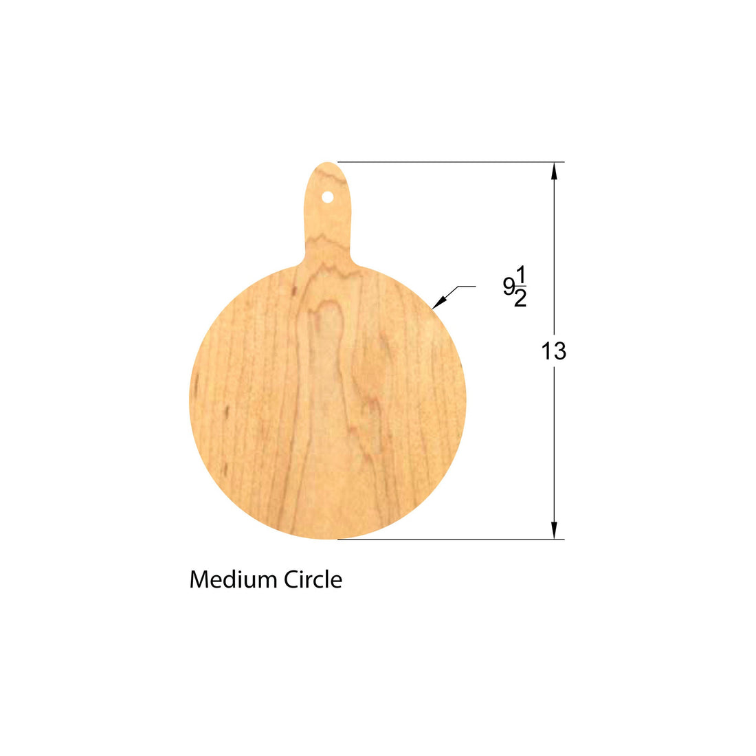 Circle Cutting & Serving Boards