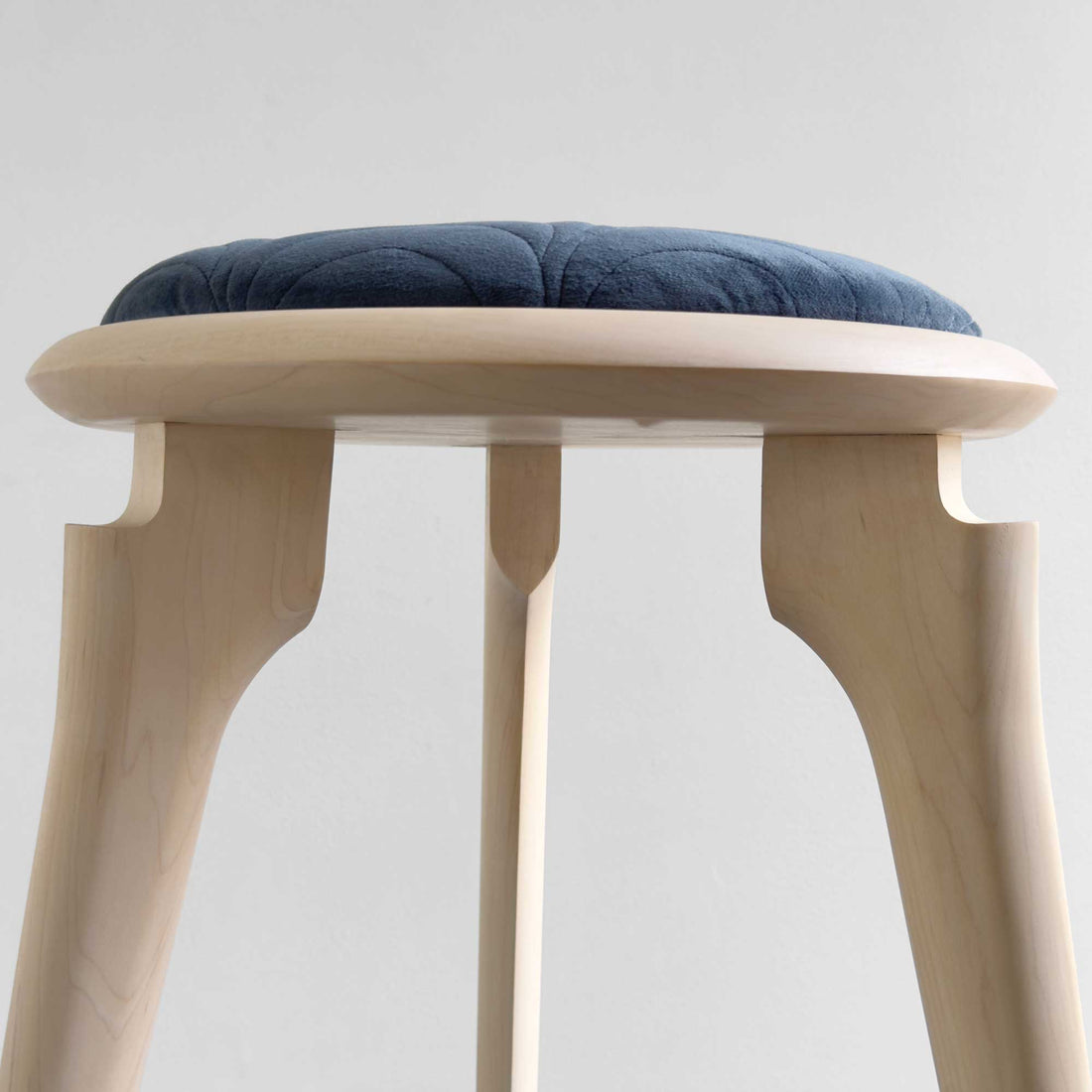 Milk Stool with Cushion