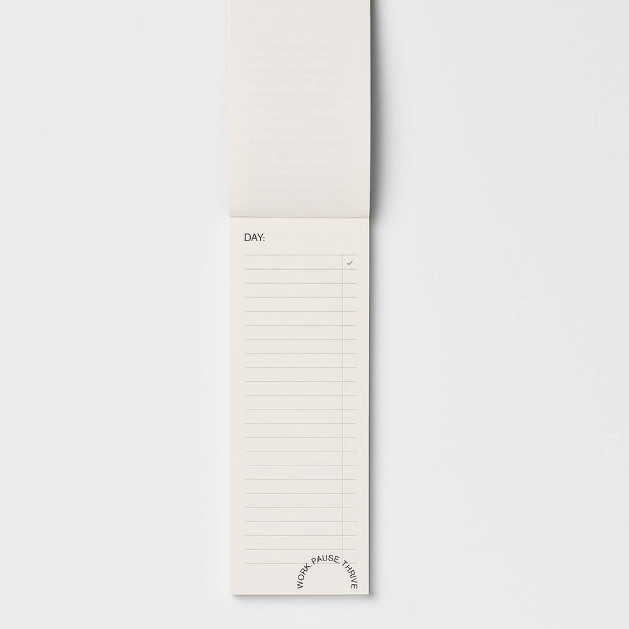 To Do Pad: Neutrals