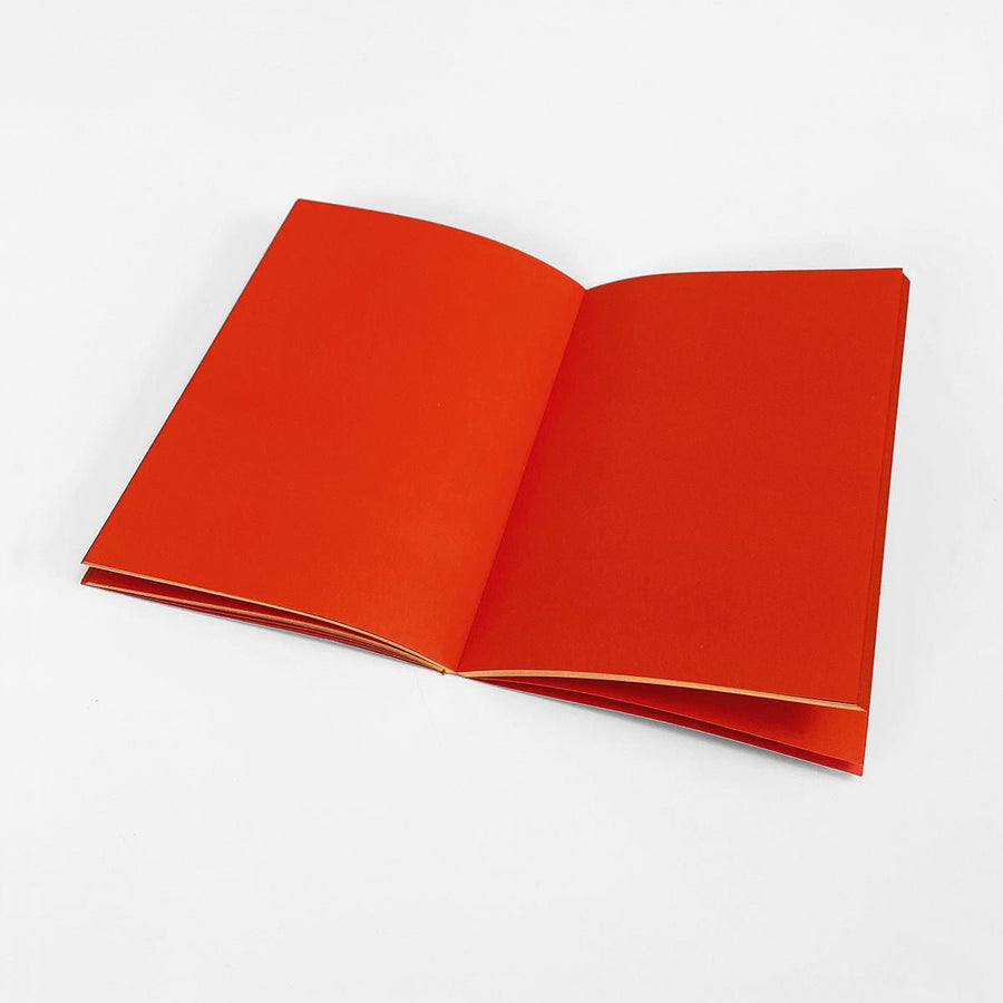Red Jotters with Gold Edges (set of 2)