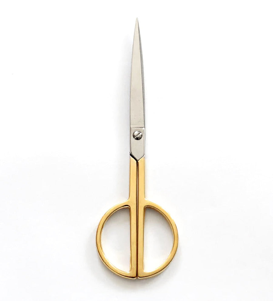 Modernist Gold Scissors