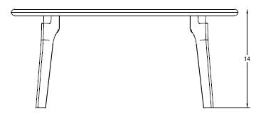 Coffee Table Oval Shape