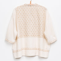 Hema Top in Embroidery