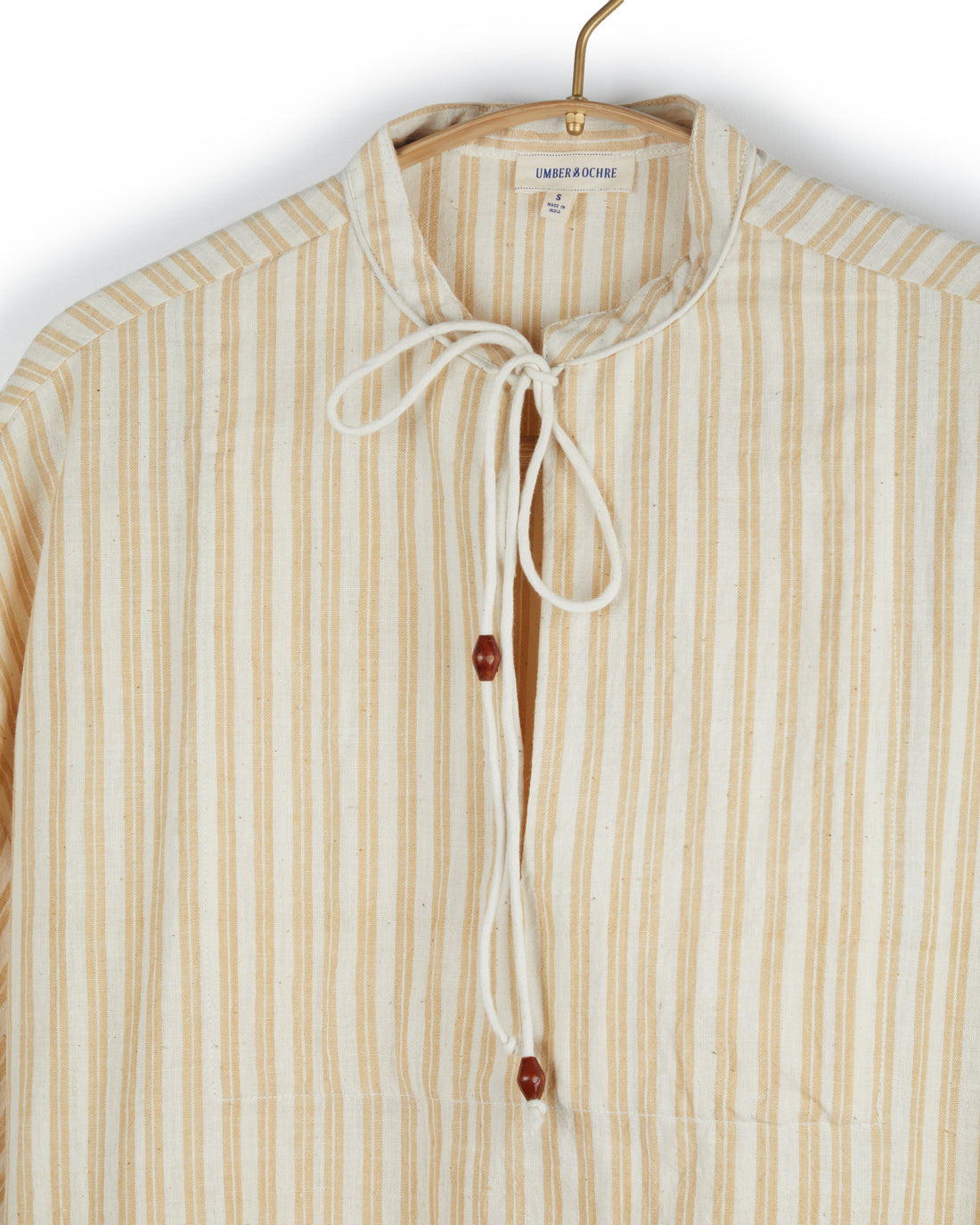 Hema Tie Top in Yellow Stripes