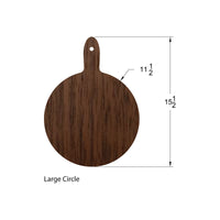 Circle Cutting & Serving Boards
