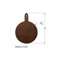 Circle Cutting & Serving Boards