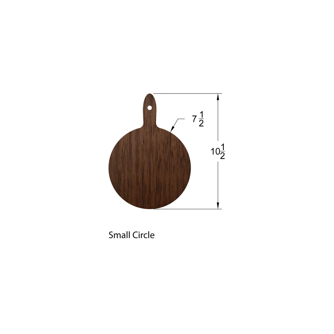 Circle Cutting & Serving Boards
