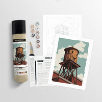 Water Tower Tag