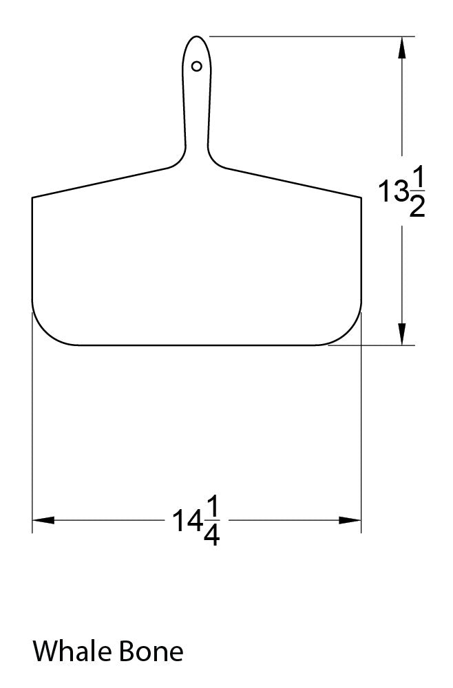 Whale Bone Cutting & Serving Board