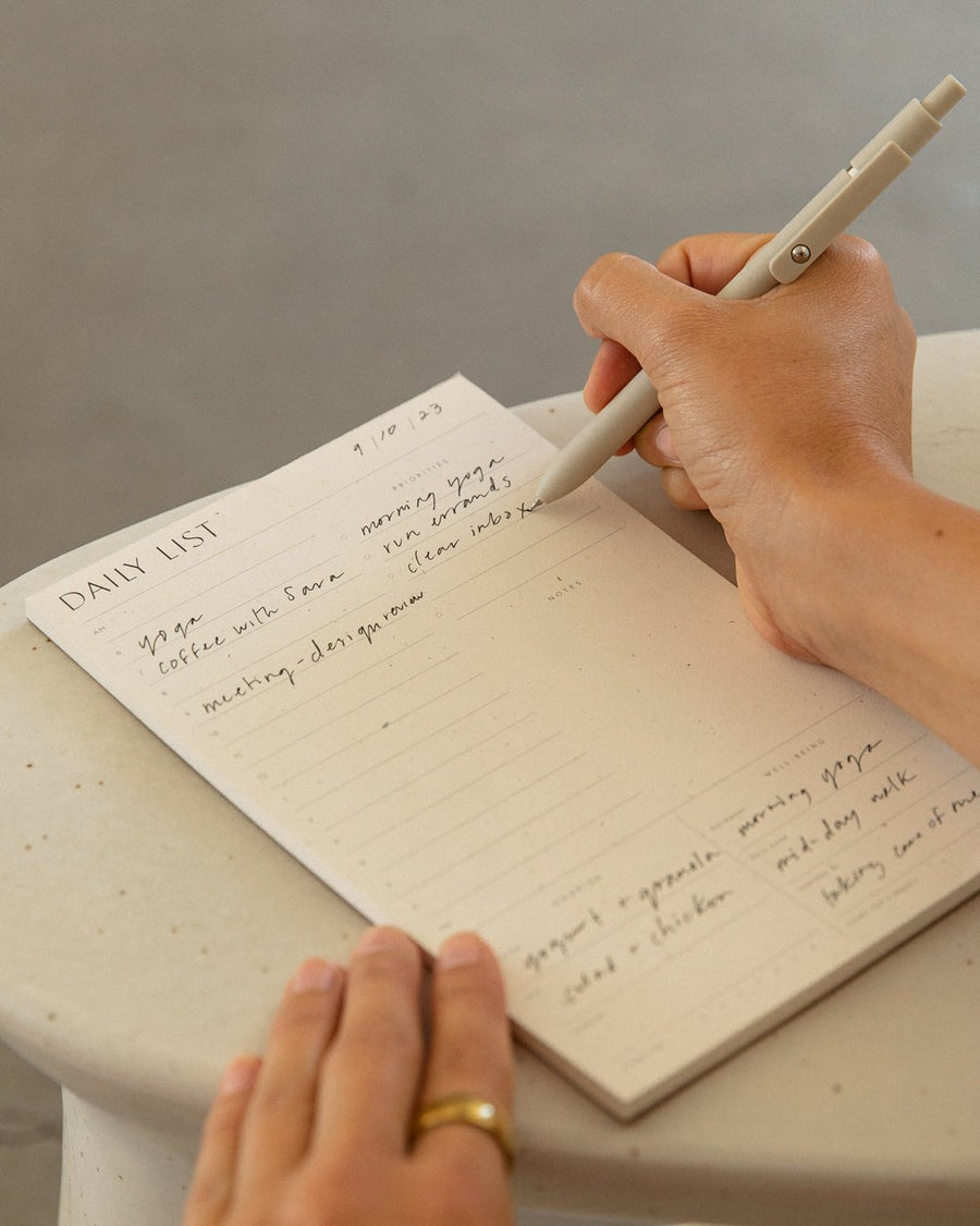 Daily List Planner Pad