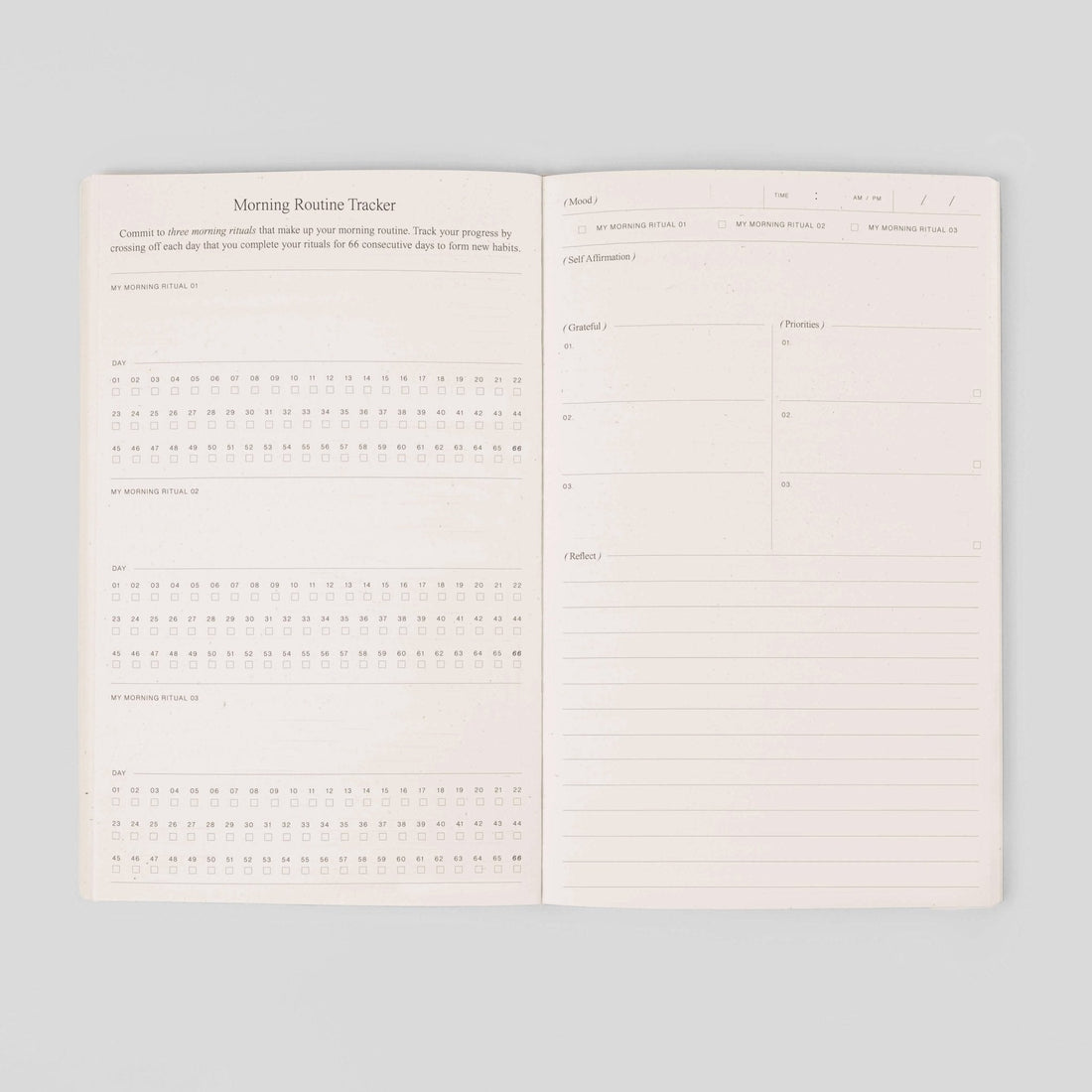Morning Routine Journal