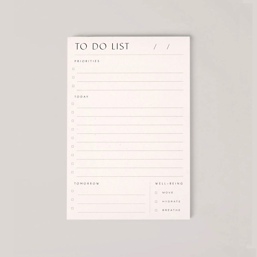 To Do List Pad