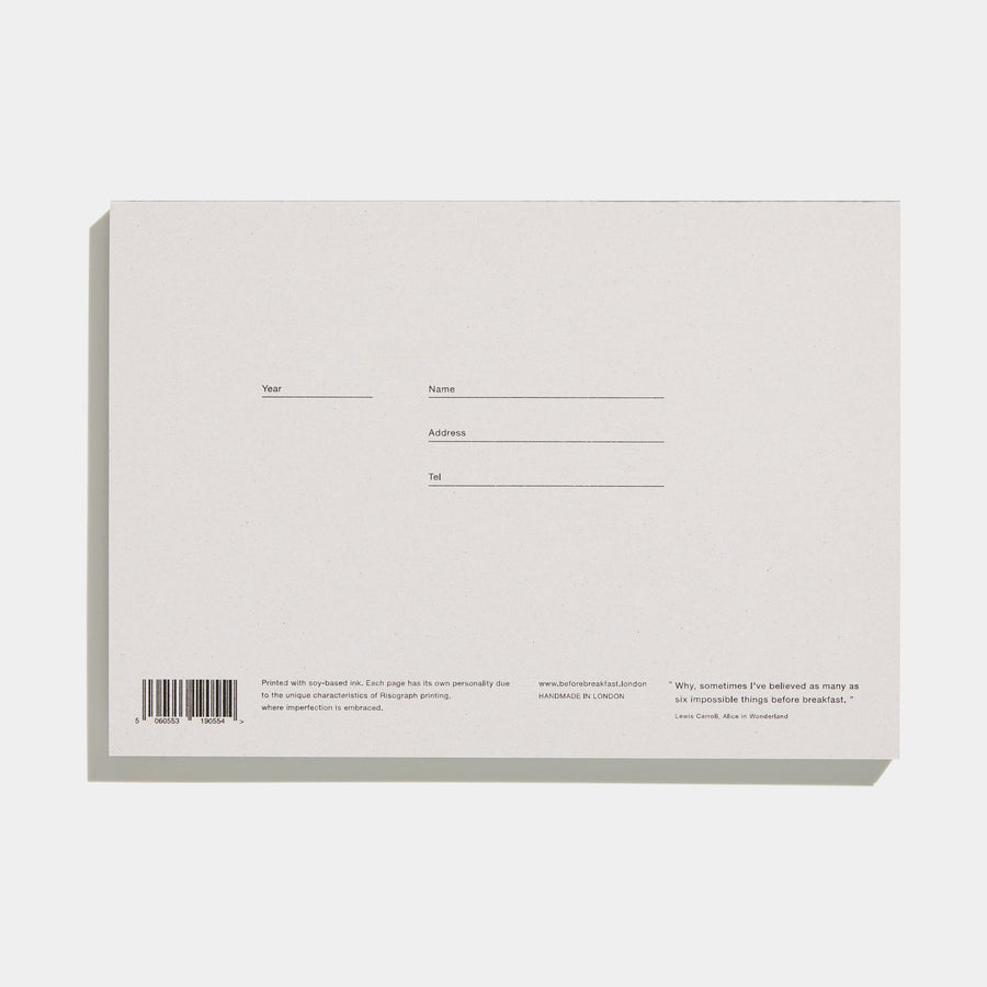 Before Breakfast Desktop Notepad: Salmon