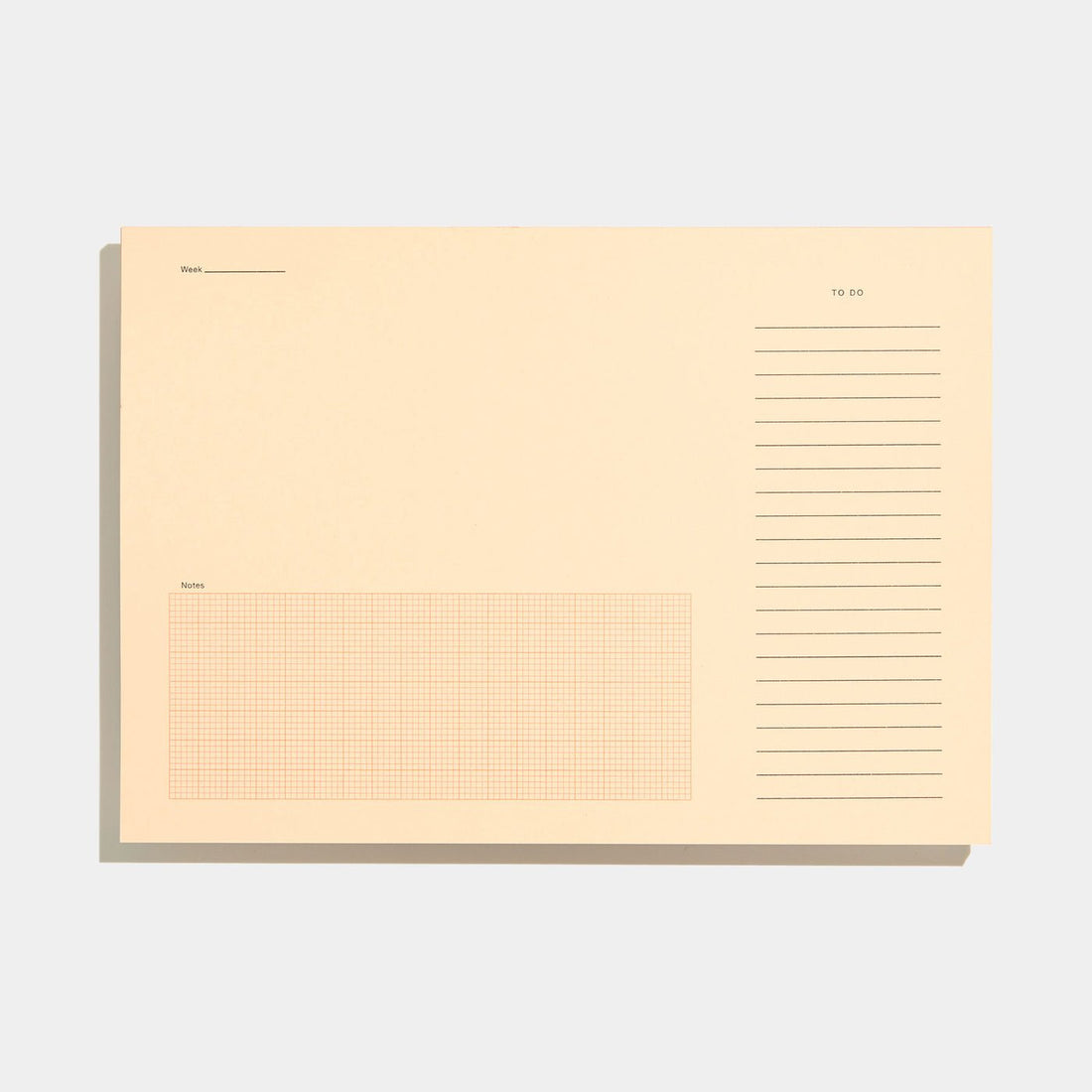 Before Breakfast Desktop Notepad: Salmon