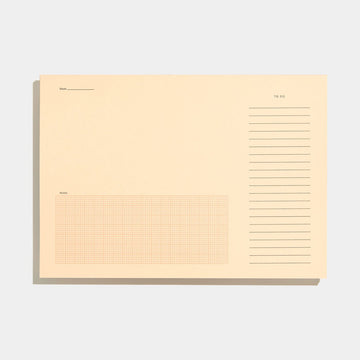 Before Breakfast Desktop Notepad: Salmon