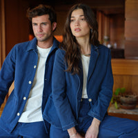 Blake Blazer Unlined in Organic Cotton