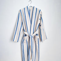 Blue Ivory Montauk Long Bathrobe