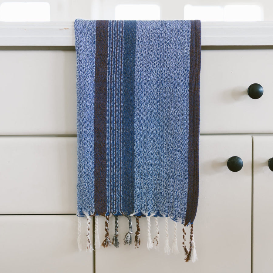 Blue Navy Nomad Hand Towel