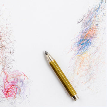 Raw Brass Clutch Pencil