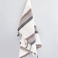 Brown Cream Nomad Hand Towel