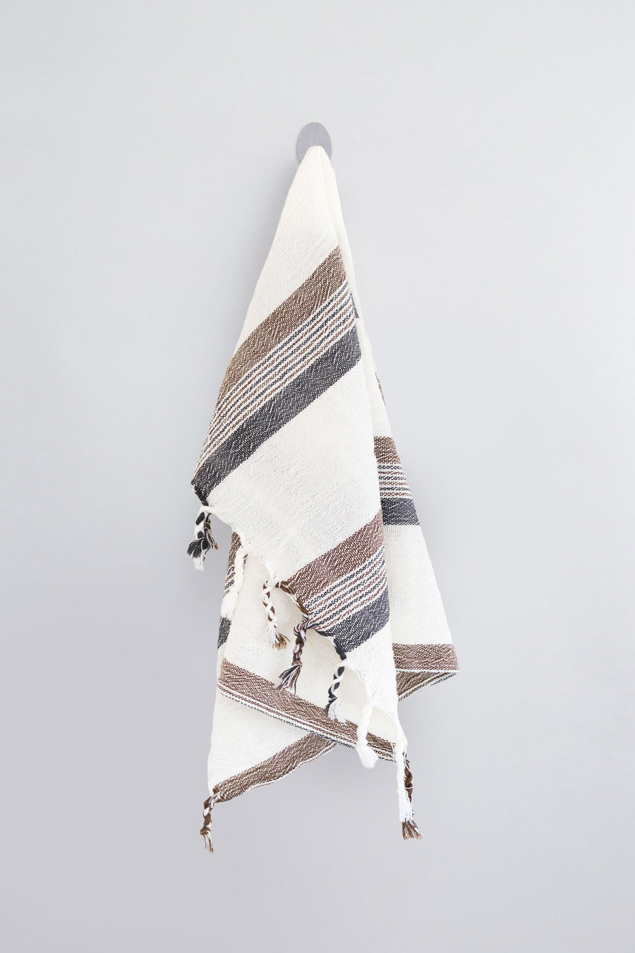 Brown Cream Nomad Hand Towel