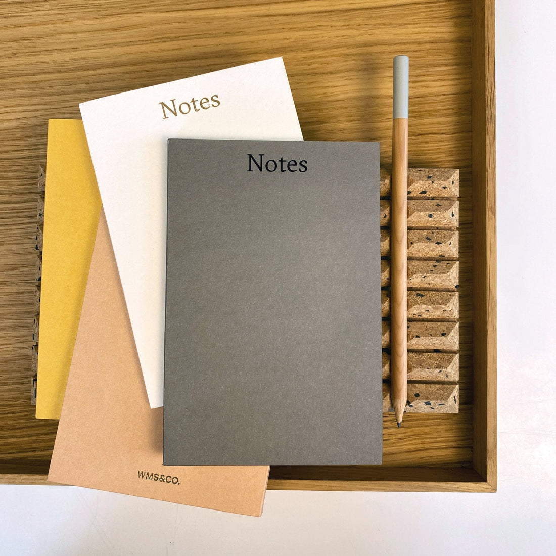 Charcoal Multi-color Edged Journals and Jotters