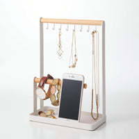 Jewelry + Accessory Display - Steel + Wood