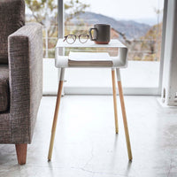 Storage Table - Tall (23" H)  - Steel + Wood