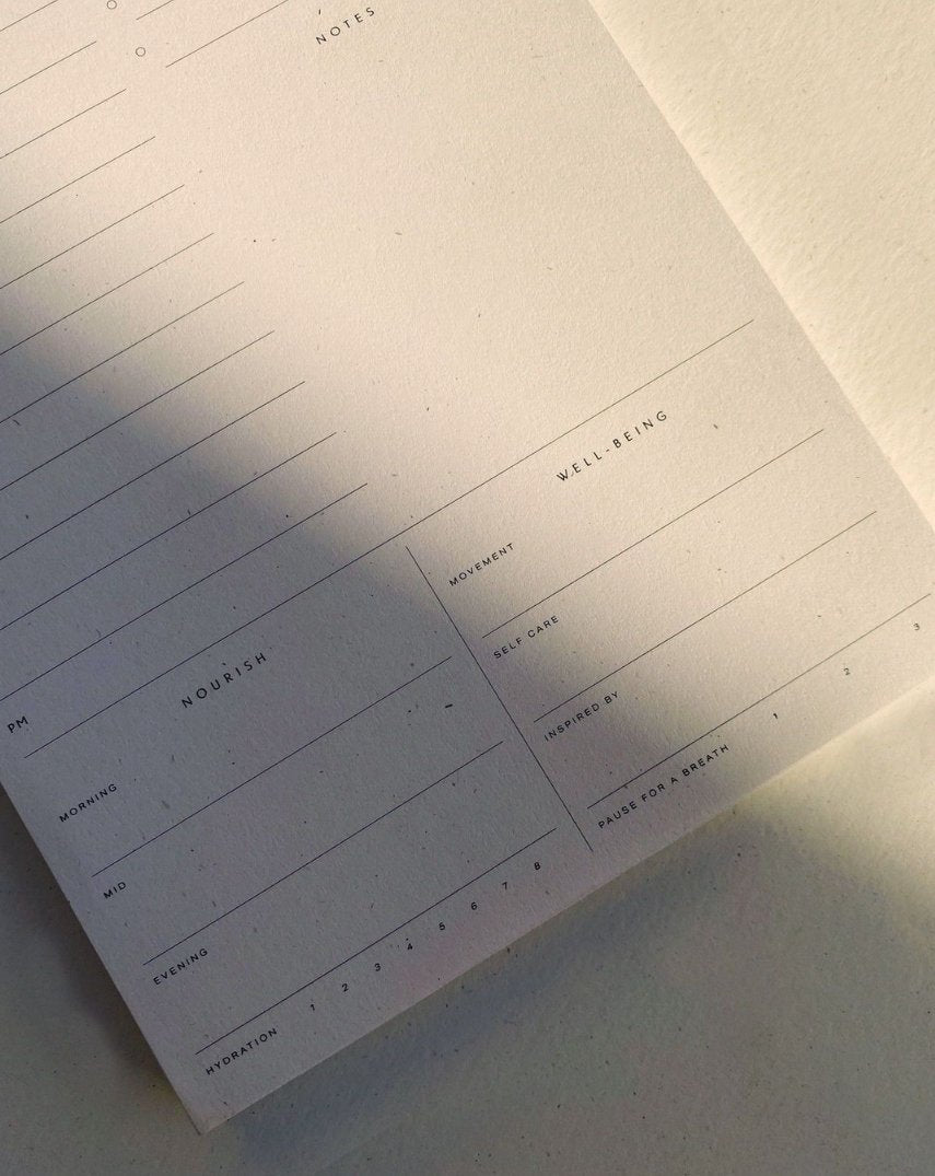 Daily List Planner Pad