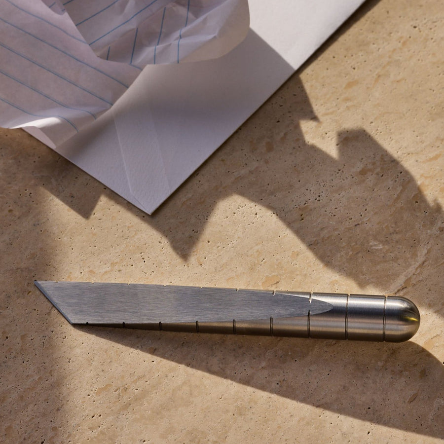 Desk Knife: Stainless Steel