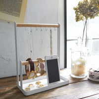 Jewelry + Accessory Display - Steel + Wood