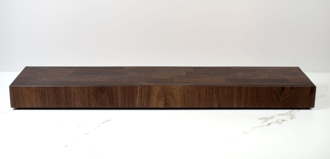 Cutting Board Bar Side End-Grain Side Kick 28×6×2