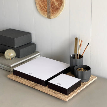 Color-edged Pads: Glossy Black, 3 sizes