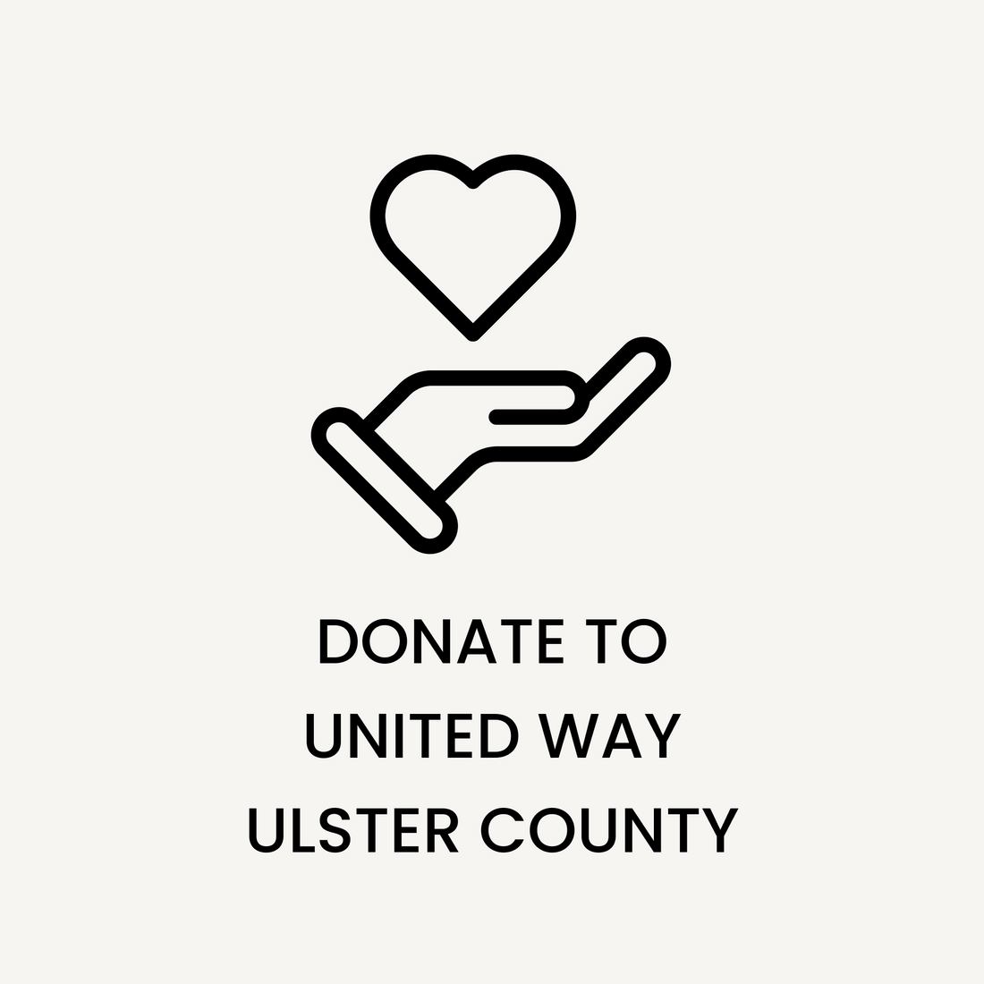 Donation to United Way Ulster County