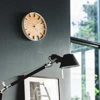 Wall Clock - Steel + Wood