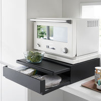 Countertop Drawer with Pull-Out Shelf - Steel