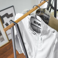 Coat Rack with Shelf (55" H)  - Steel