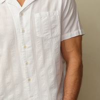 Fez Shirt in Cotton Dobby