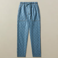 Harbor Pant in Patchwork Denim