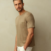 Jackson Tee in Linen