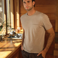 Jackson Tee in Cotton Hemp