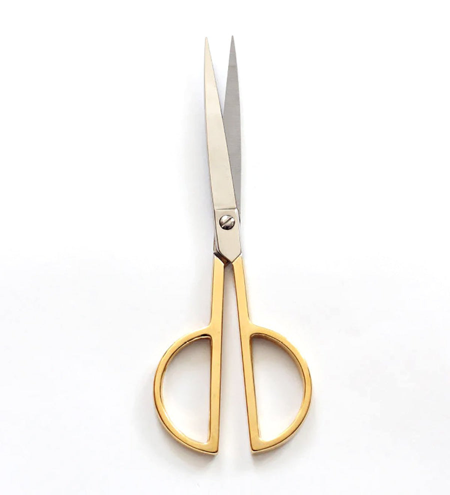 Modernist Gold Scissors
